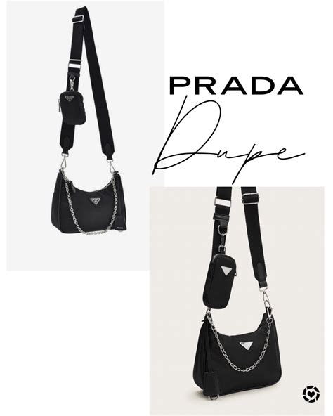 prada black bag dupe|prada's luxury beach bag.